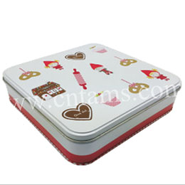 Square Gift Tin